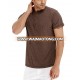 Men's Casual Slim Fit Short Sleeve Henley T-shirts Cotton Shirts With Buttons