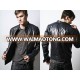 British style leather coat jacket 2016