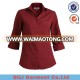 2016 Ladies blouses three quarter sleeve and top ladies office wear clothing