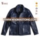 Custom Chinese tunic suit mens winter outdoor pure leather jacket