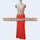 New design Red jersey long beaded wedding dress bridal gown wholesale evening prom dresses made in china